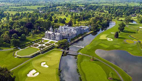 Adare Manor Golf Club aerial view